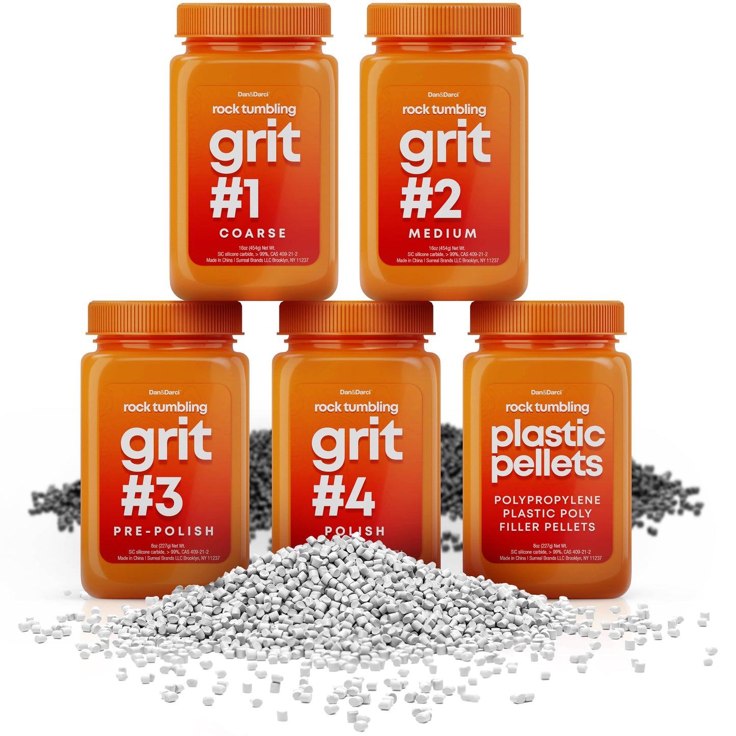 Rock tumbler Grit Refill