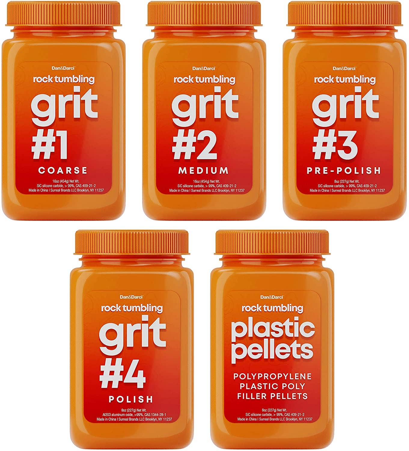 Rock tumbler Grit Refill