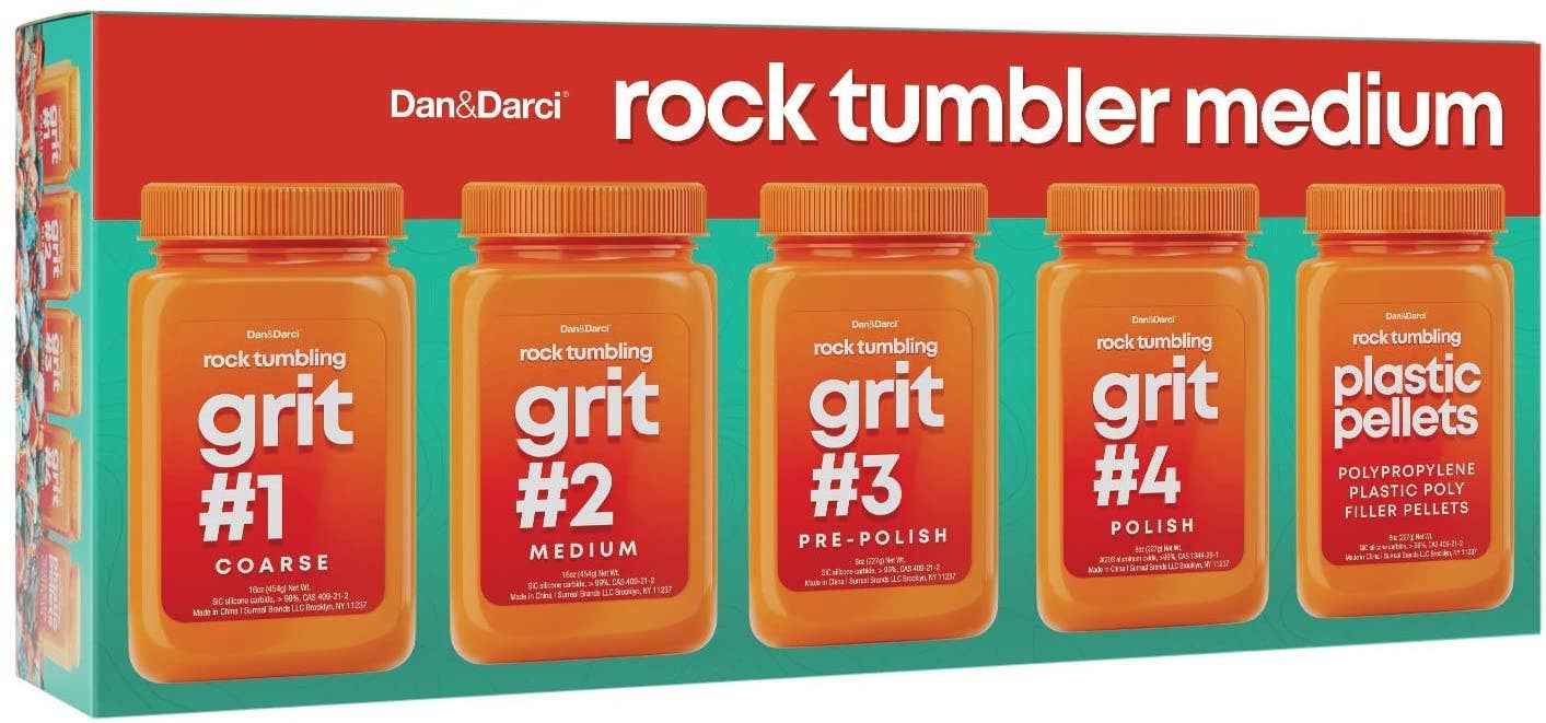 Rock tumbler Grit Refill