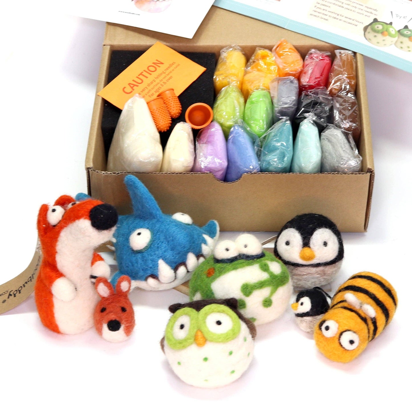 Woolbuddy Needle Felting Starter Kit