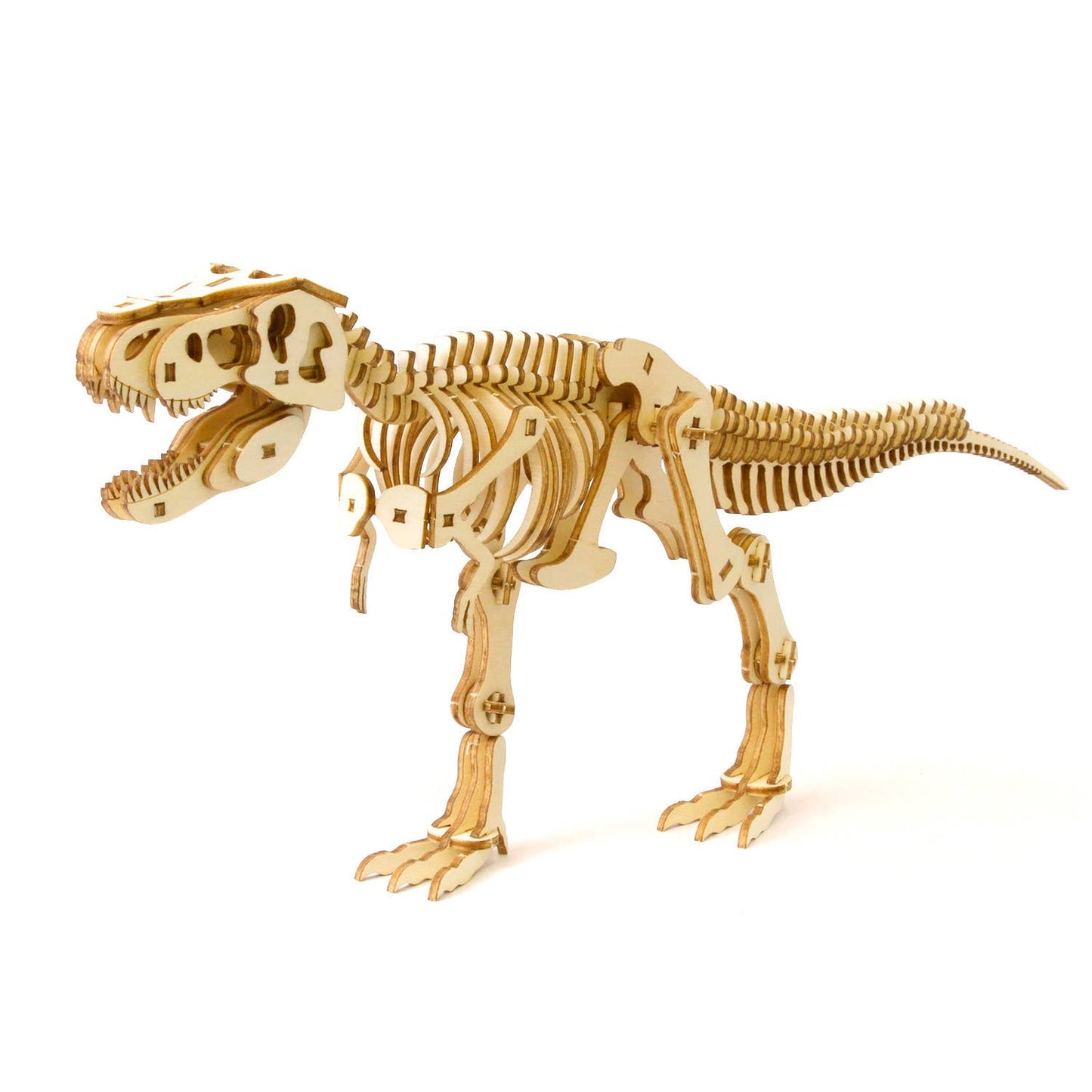 Wa-gu-mi T-Rex Wooden 3D Puzzle Kit