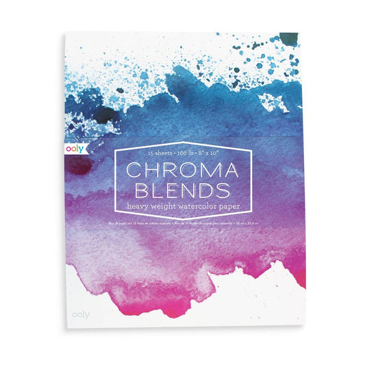 Ooly Chroma Blends Watercolor Pad 8x10