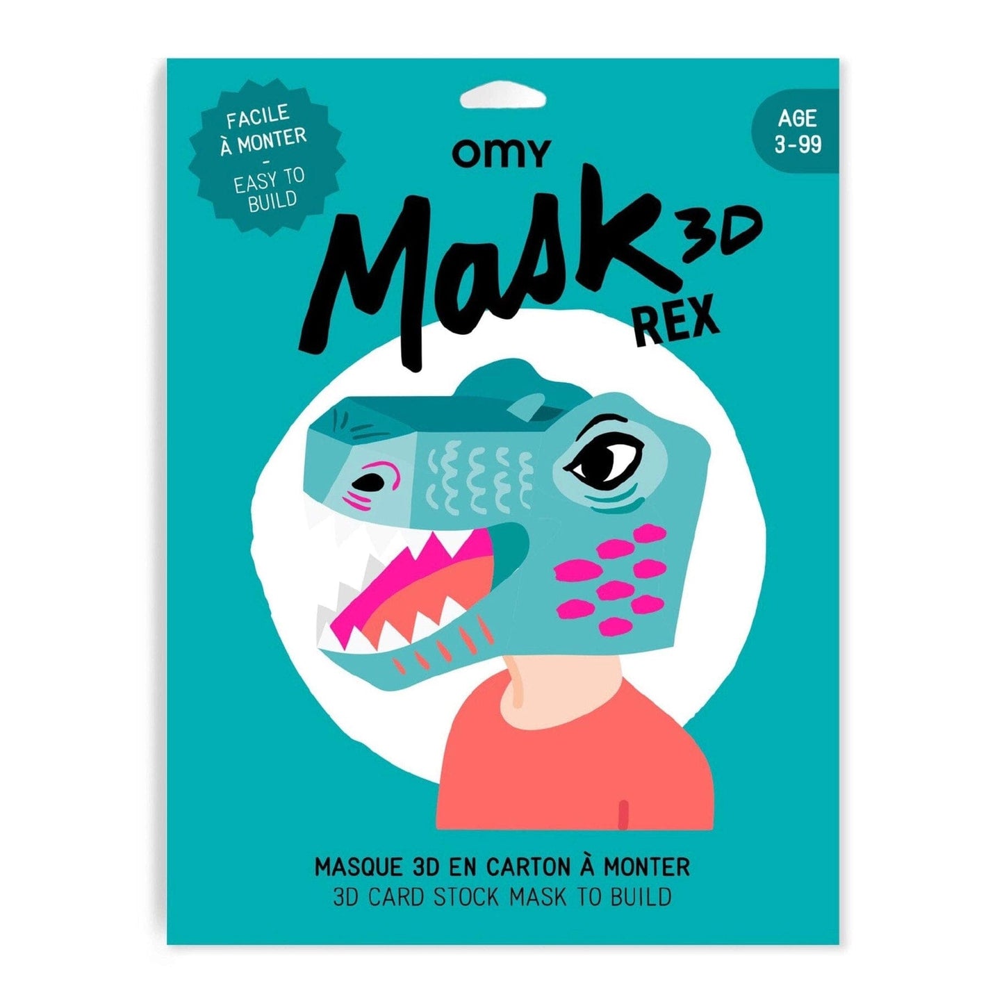 OMY 3D Dino Mask